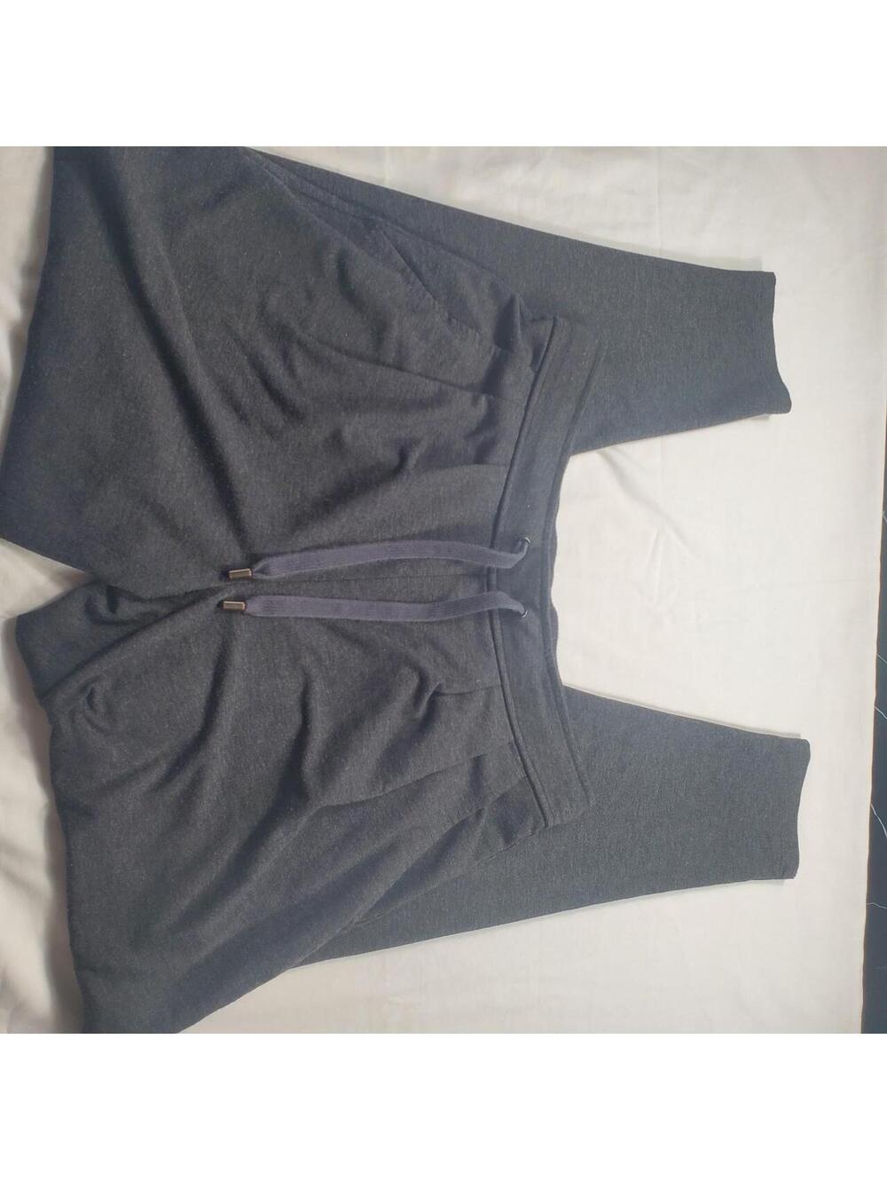 Ann Taylor Women's Grey Elastic and Drawstring Waist sz S
